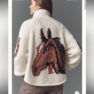 Pilcro Western Horse Graphic Cardigan Sweater
Pilcro size Small NWT